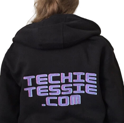 Techie Tessie website merchandise